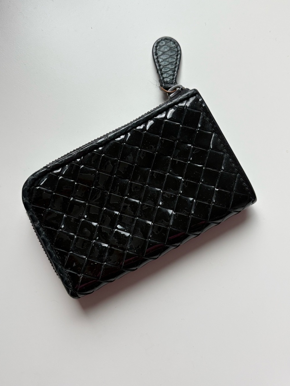 Bottega Veneta Intrecciato Zipped Card Case - Picture 2 of 7